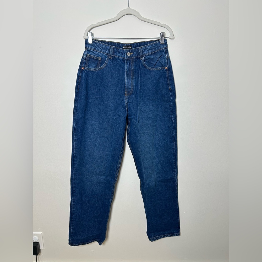 PrettyLittleThing Wash High Rise Boyfriend Jean